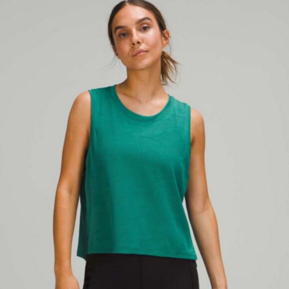 Lululemon Train to Be Tank Size 2 Teal